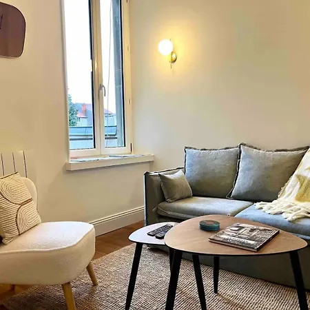 Apartment Atelier Thermal, 2 Chambres, Lits Queen Size, Calme, By Tidhome Stays *