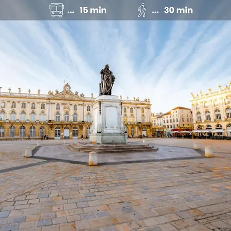 Atelier Thermal, 2 Chambres, Lits Queen Size, Calme, By Tidhome * Nancy